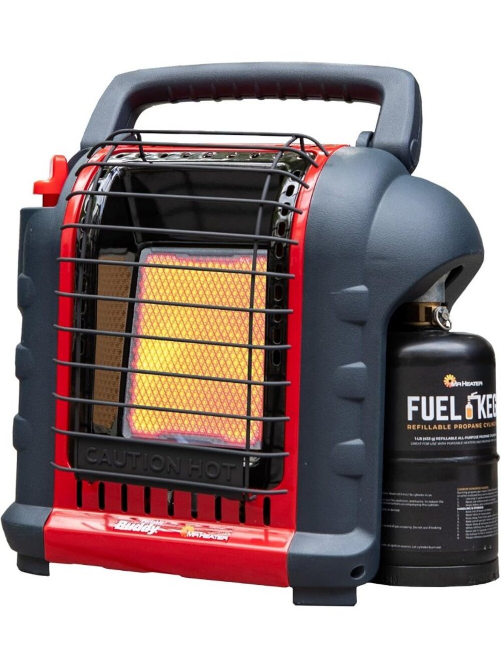 Portable 9,000 BTU Radiant Propane Heater - Ideal for Camping & Outdoor Use